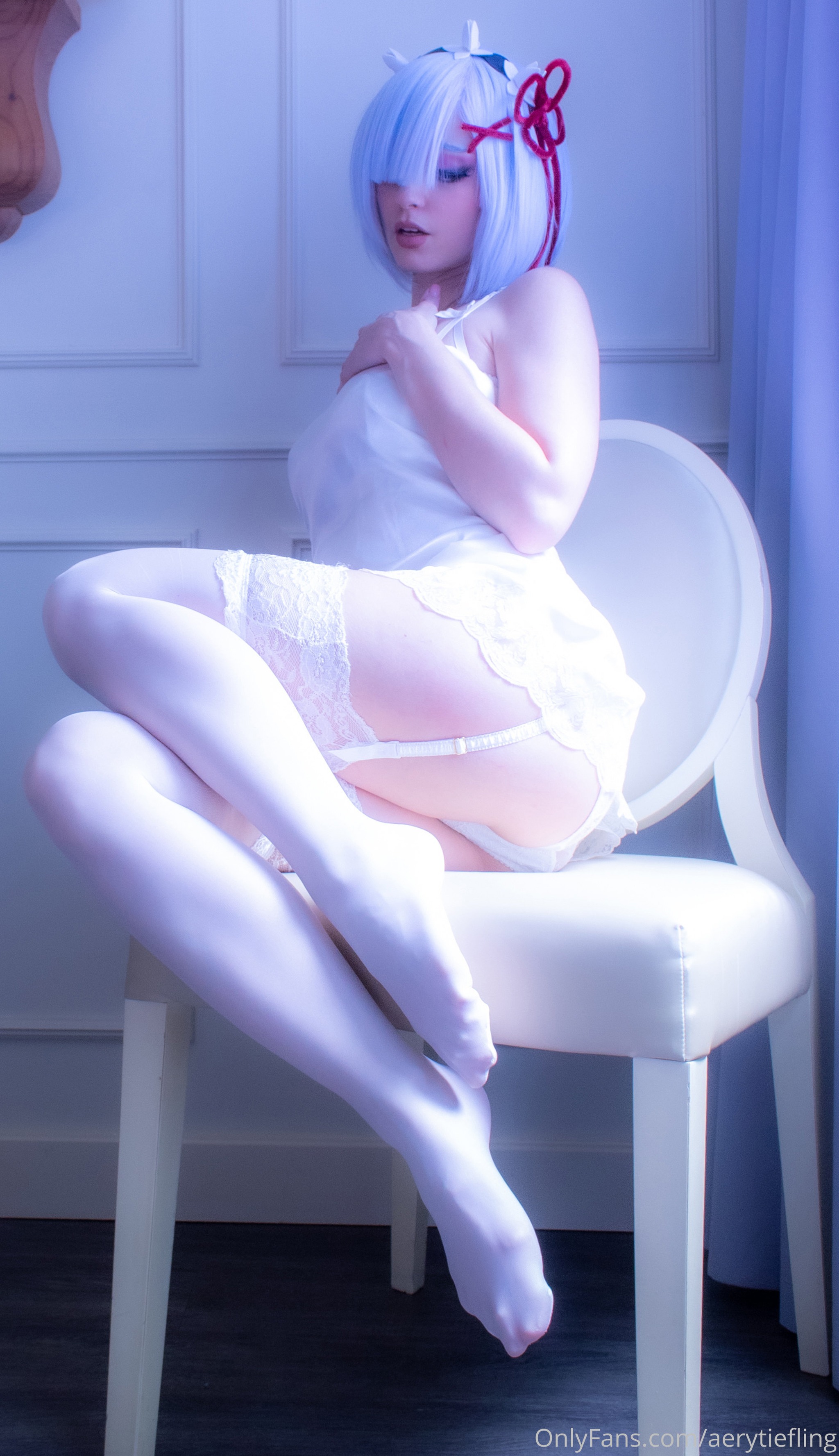 图片[1]-Aery Tiefling – NO.016 Rem Lingerie[96P]-XikXak